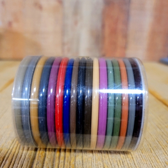 Melamine / Lucite Fashion Bracelets NWOT. - Picture 2 of 3